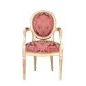 Louis XVI fauteuil in barokstijl