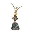 Art deco bronze statues