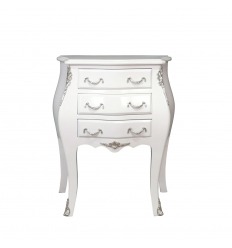 Commode louis xv blanche