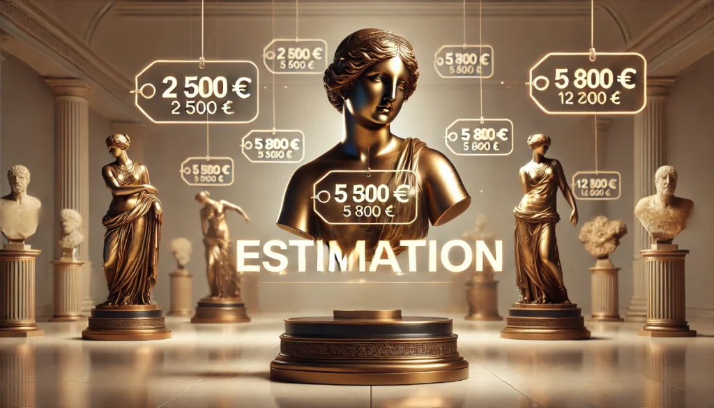 : ESTIMATION des Statues et sculptures en Bronze avec Prix Indicatifs