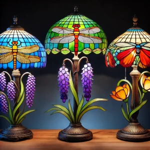 Collection de lampes Tiffany celebres - Lampes