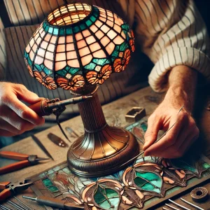 Techniques de fabrication des lampes Tiffany - Lampes