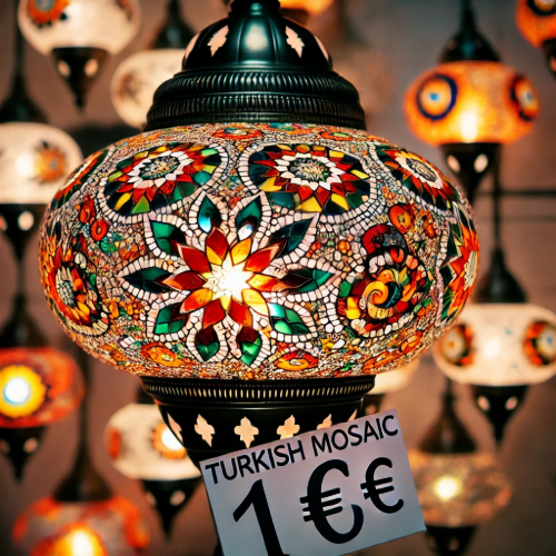 Superbe lampe turque artisanale – Prix 1 €