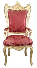 Fauteuil baroque doré
