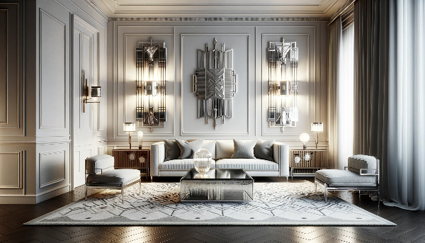 Appliques murales Art Déco 1930 Appliques Art Déco 1930