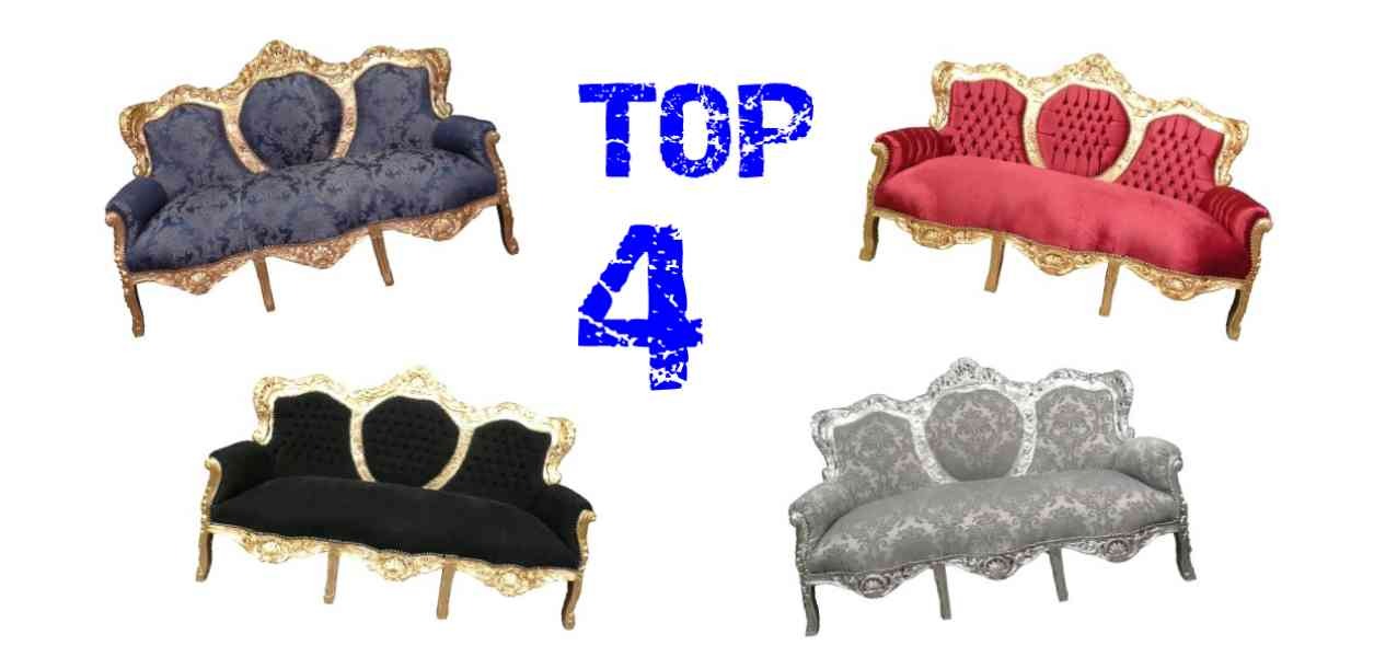 Le top 4 des canapés baroque 2 Le top 4 des canapés baroque