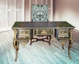 Bureau Louis XV relooké