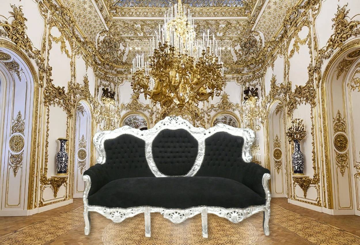 Un canapé baroque pour une maison du monde 2 Un canapé baroque pour une maison du monde