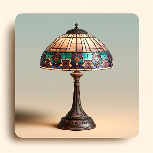 Lampes art déco Tiffany 2 Lampes art déco Tiffany