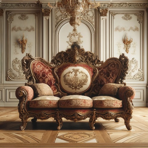 Canapé louis 14 2 Canapé louis 14