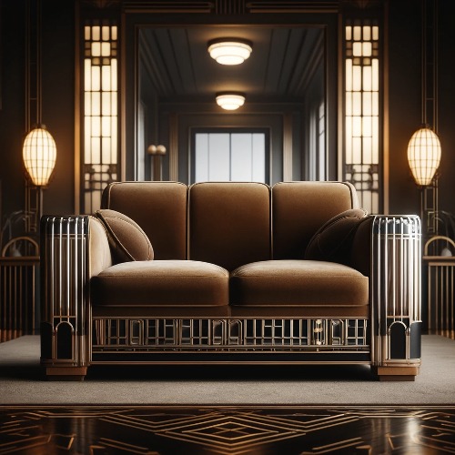 Canapé art déco 1930