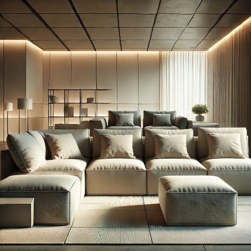 Canapés simples et modulables