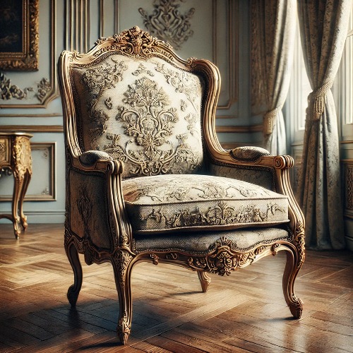Fauteuil à La Reine Louis XVI 2 Fauteuil à La Reine Louis XVI