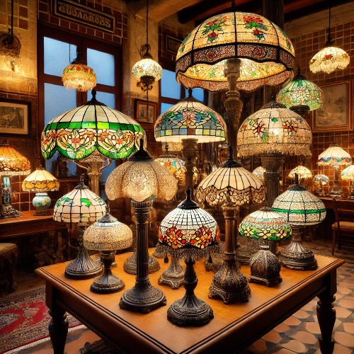 Lampe Tiffany Espagne 2 Lampe Tiffany Espagne