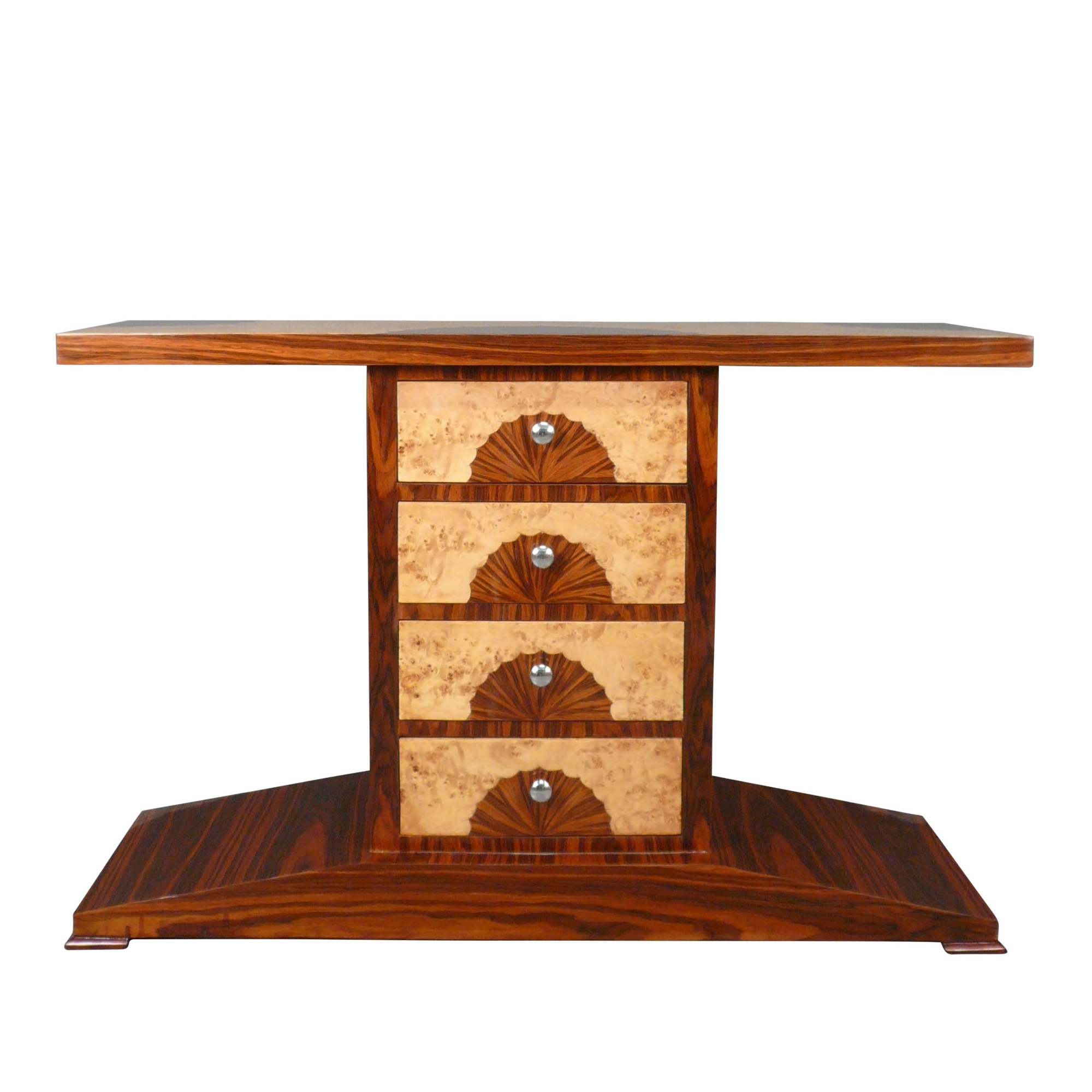 Console style art déco 4 tiroirs