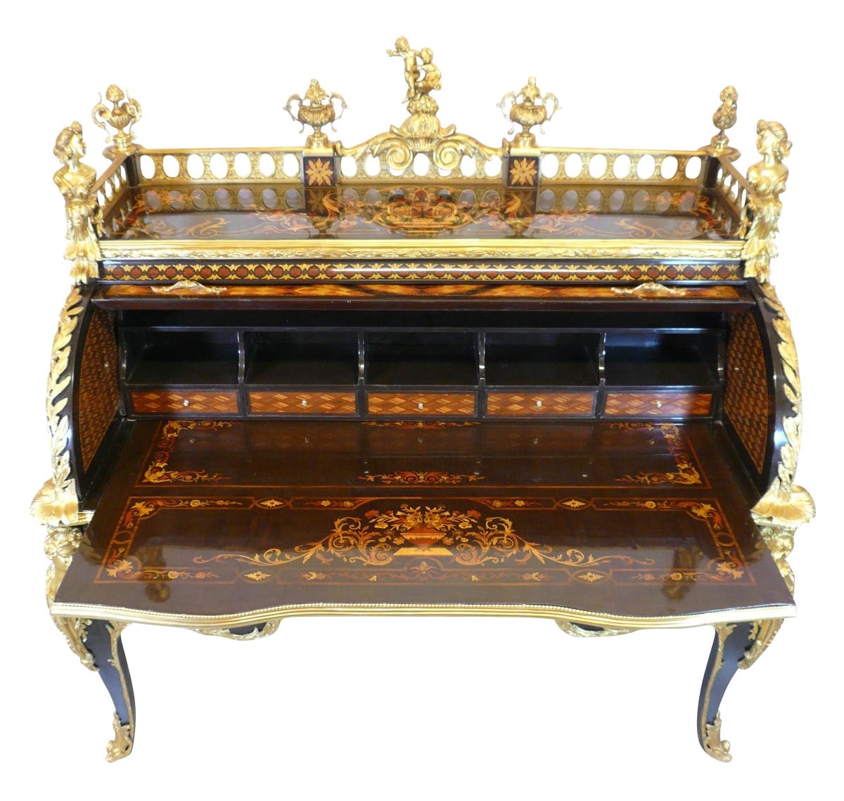 Reproduction du bureau du roi Louis XV Ã Versailles 6 Bureau Louis XV Versailles